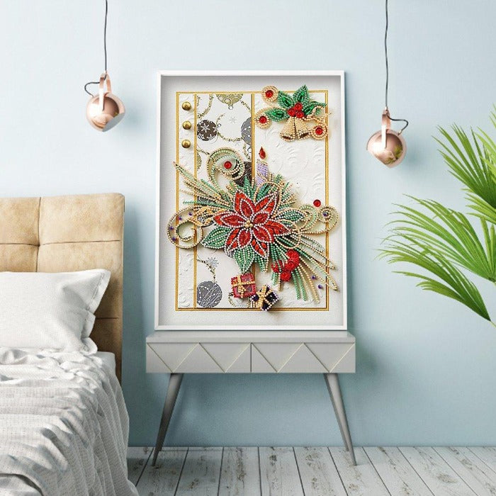 DIY 5D Crystal Rhinestone Diamond Painting Kit Flower