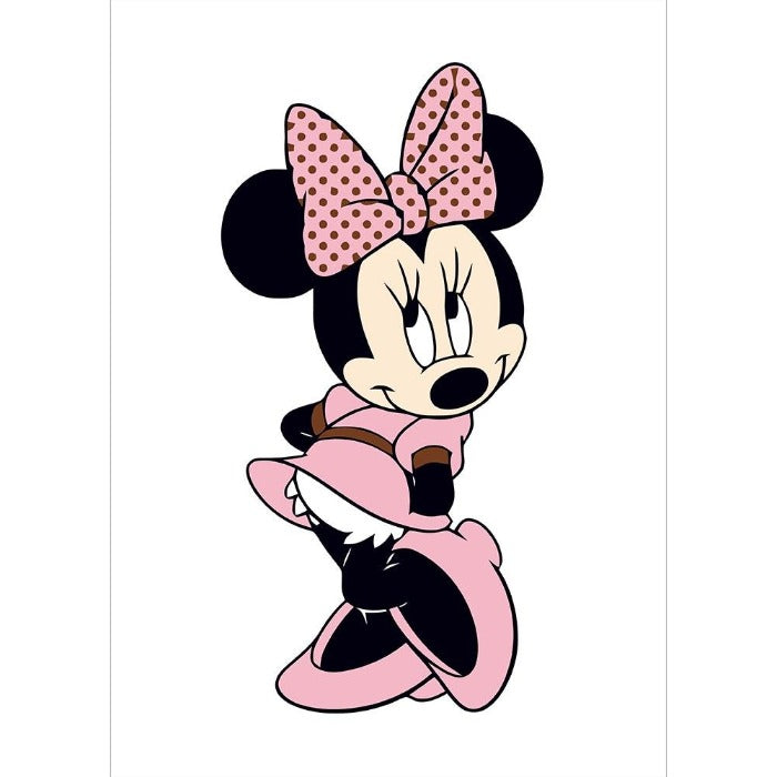 Cartoon Mouse Hand Painted Canvas Oil Art Picture Craft Home Wall Decor