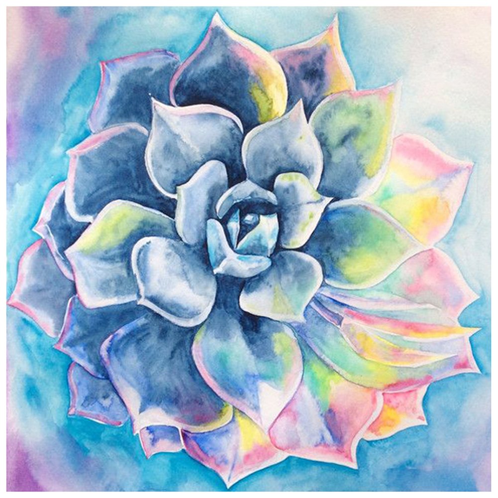 Diamond Painting - Full Round - Succulent Plants