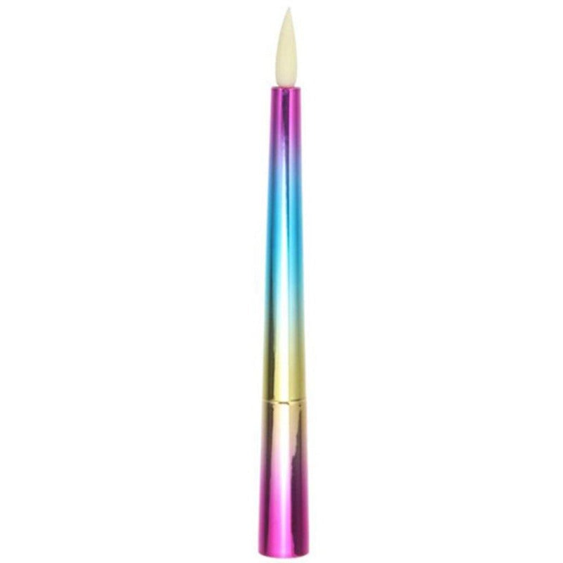 1pc Diamond Painting Point Drill Gradient Color Candle Head Shape Pen