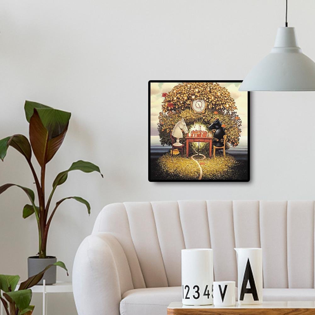 Diamond Painting - Full Round - International Chess