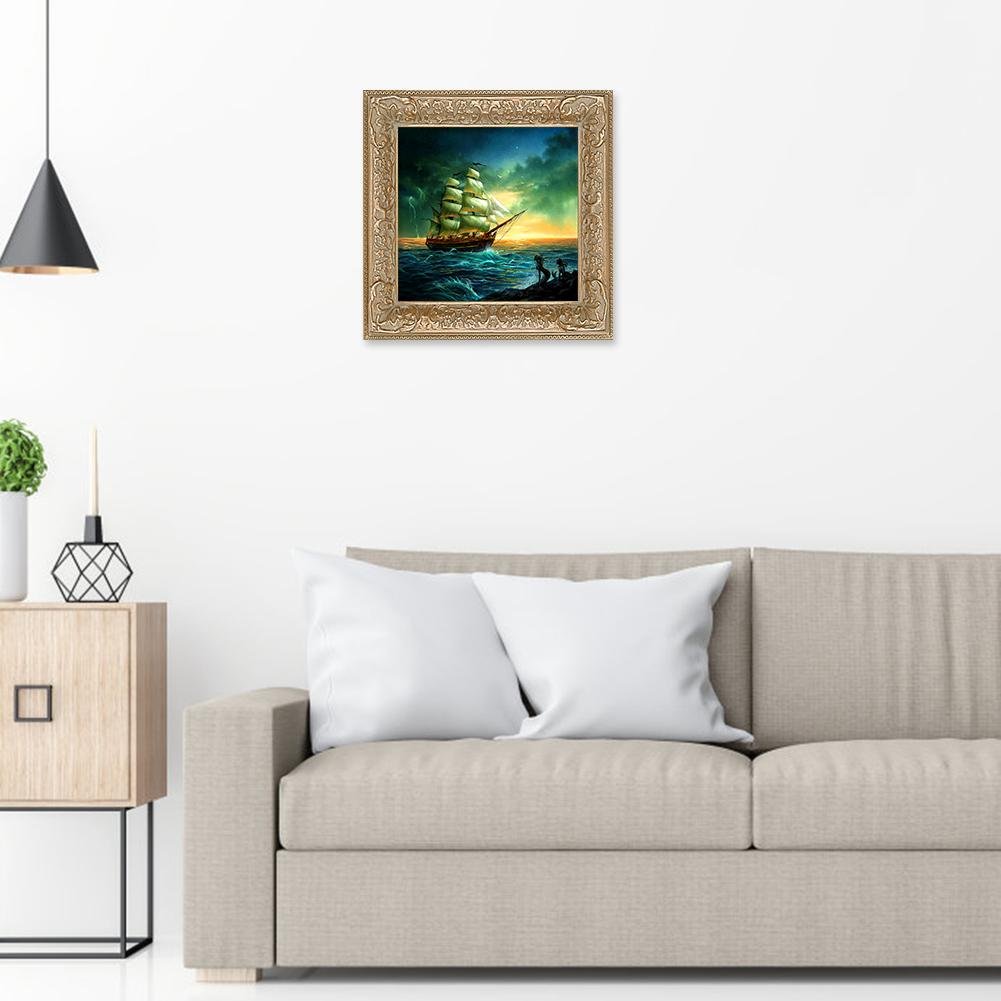 Pintura Diamante - Rodada Completa - Veleiro