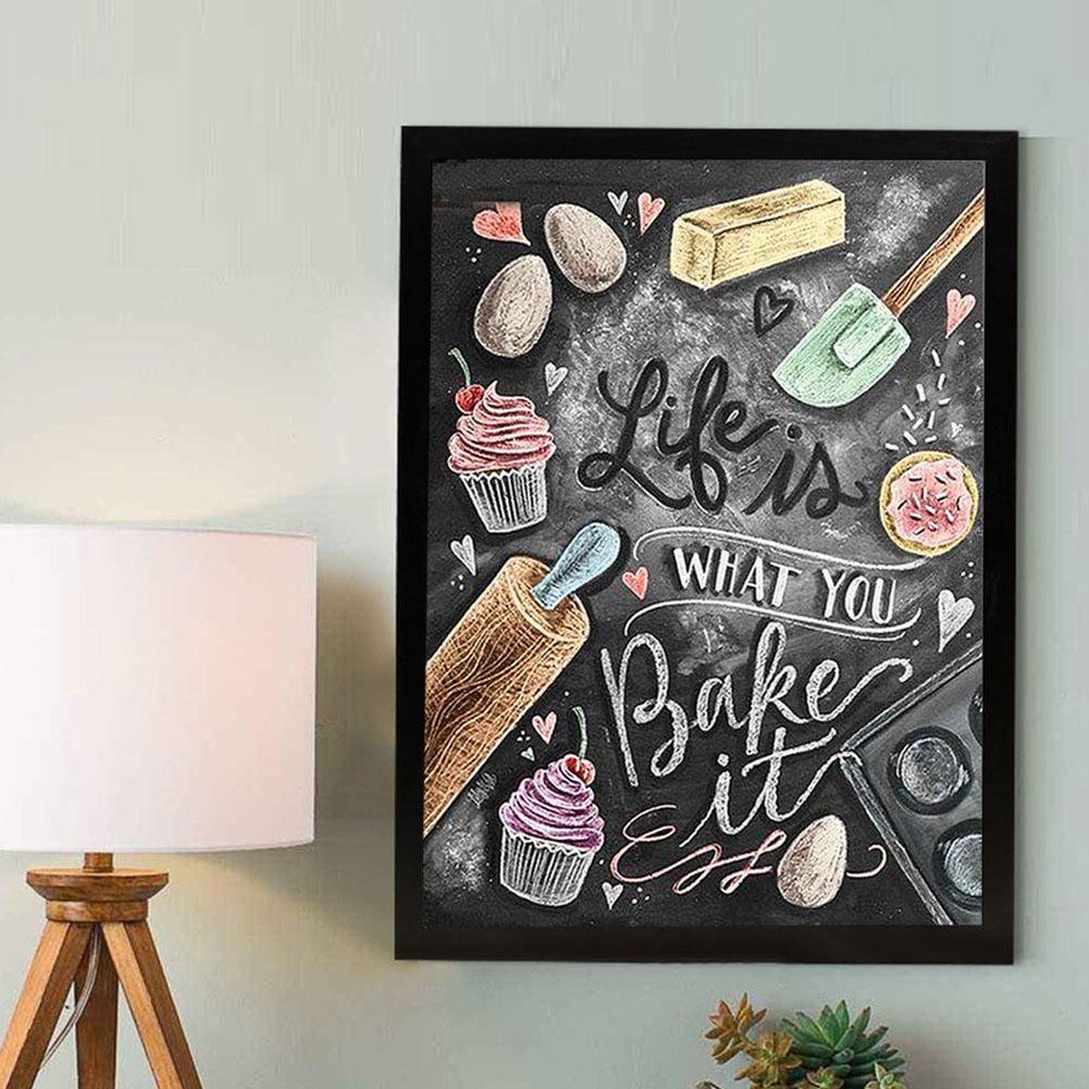 Pintura Diamante - Rodada Parcial - Quadro Sorvete