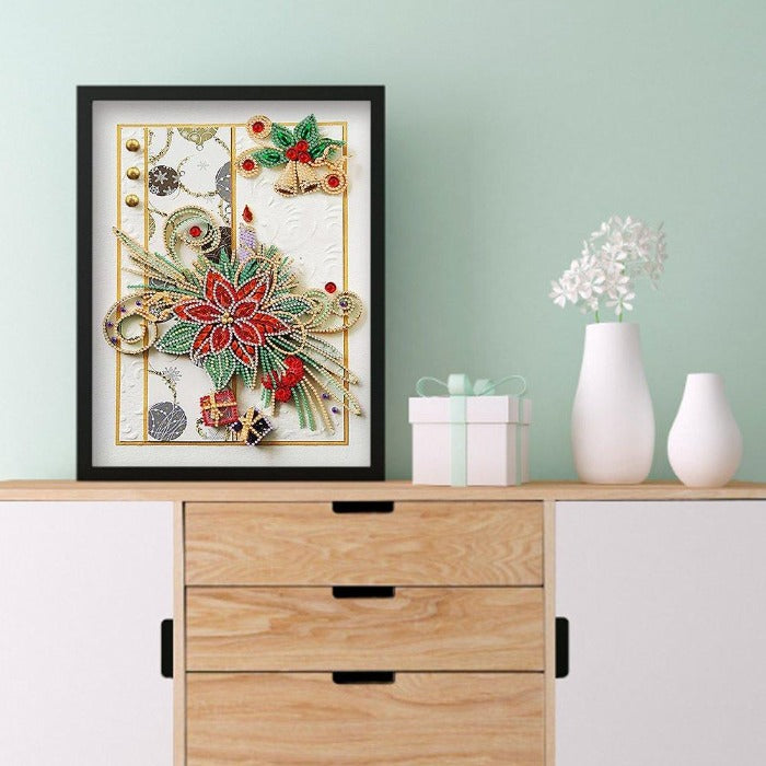 DIY 5D Crystal Rhinestone Diamond Painting Kit Flower