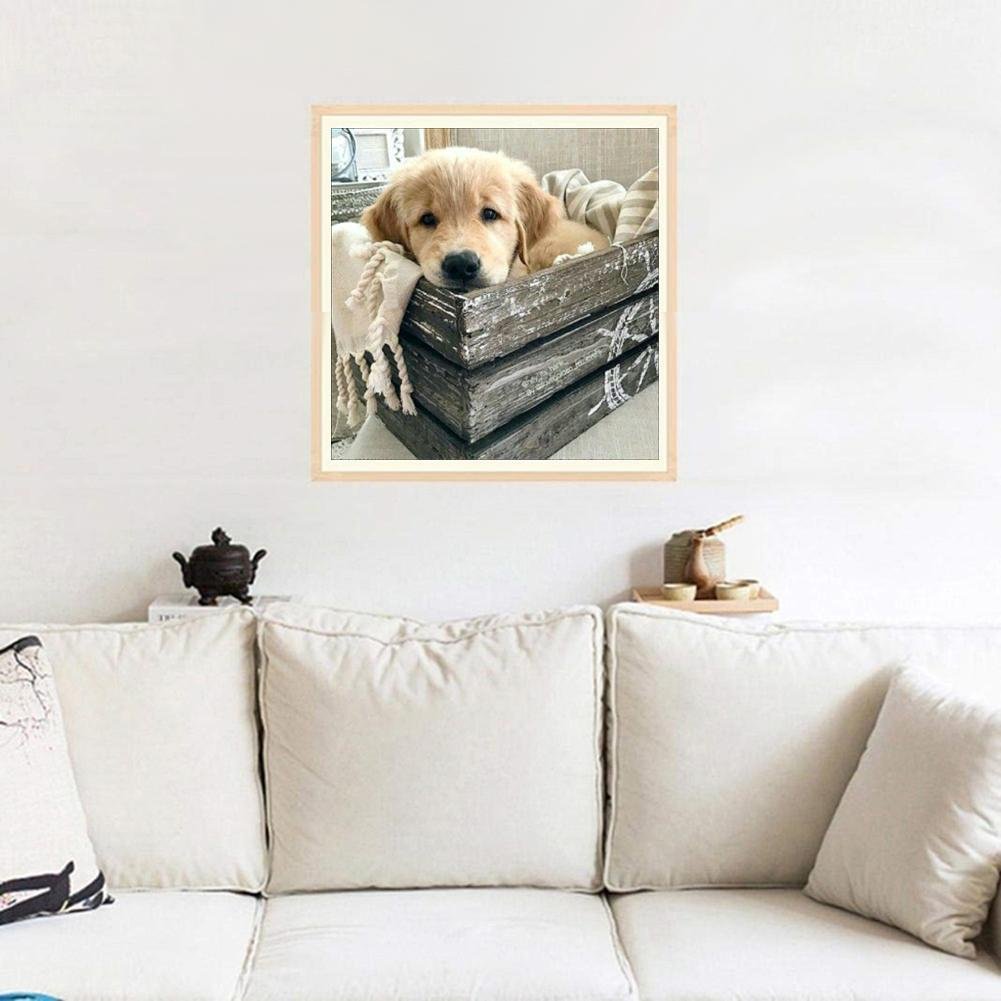 Diamond Painting - Full Round - Dog 3