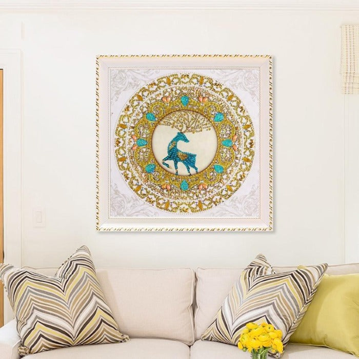 Mandala Horse Crystal Rhinestone Beads embroidery kits