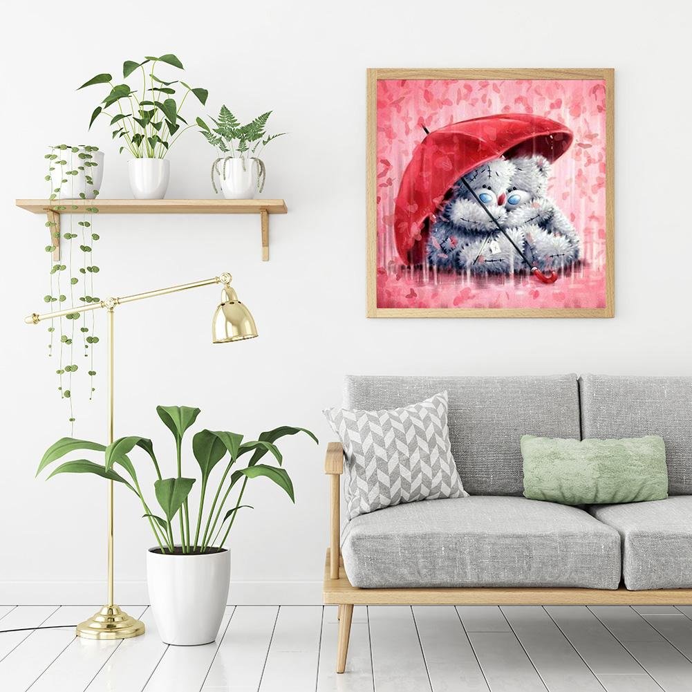 Diamond Painting - Full Round - Cartoon Bear A