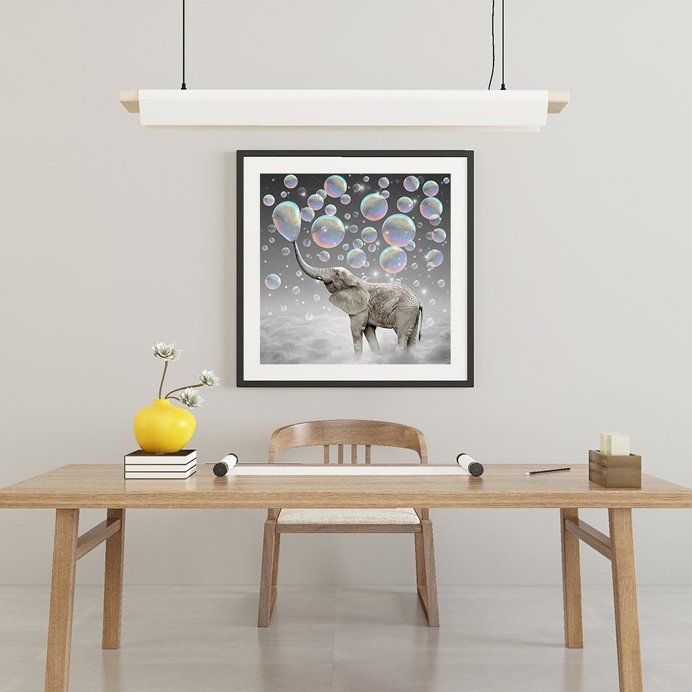 Diamond Painting - Full Round - Elephant B