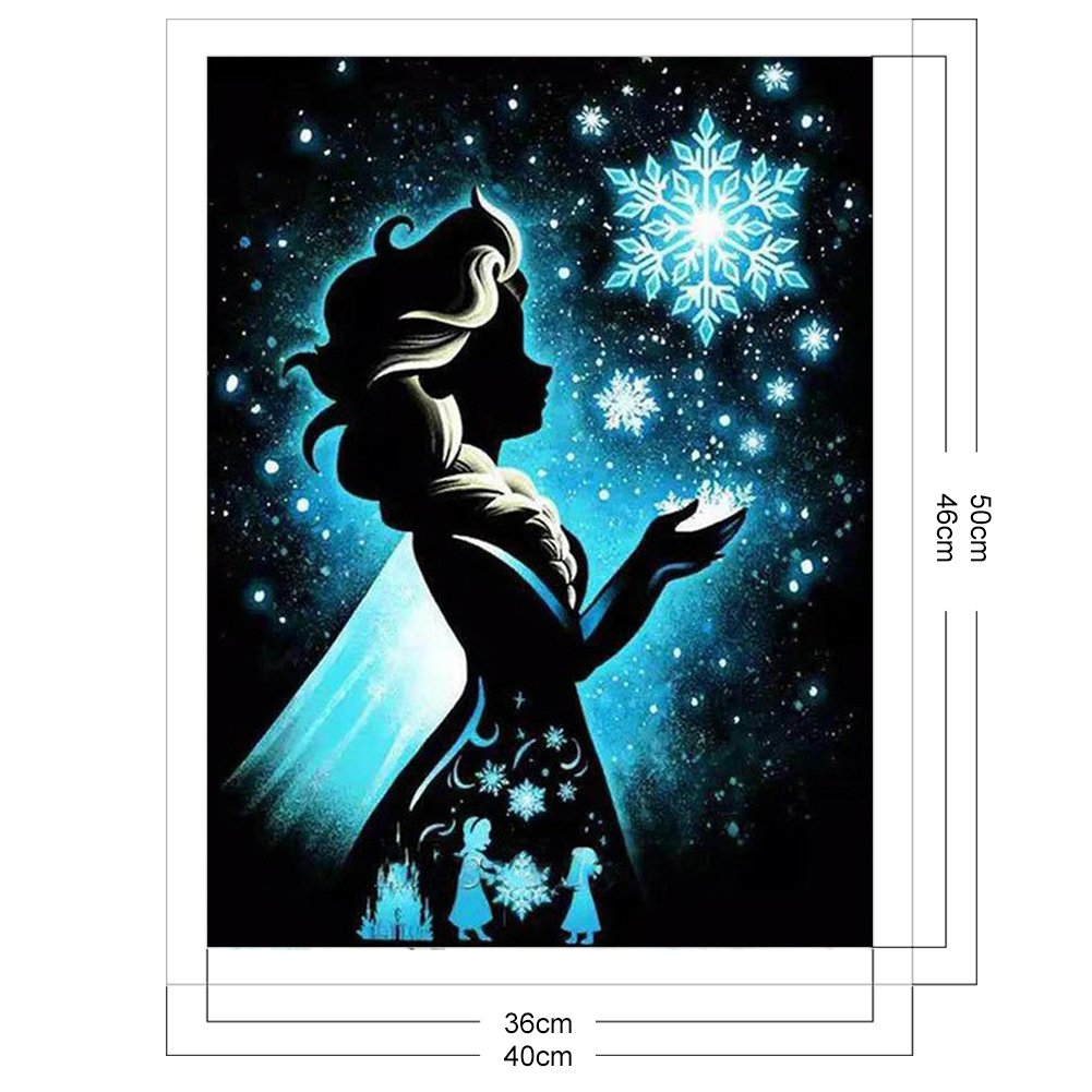 Disney Princess Ecological Cotton Diy Needlework Art Craft