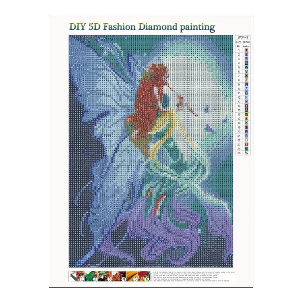 5D DIY Diamond Painting Kit - Full Round - Butterfly Beauty