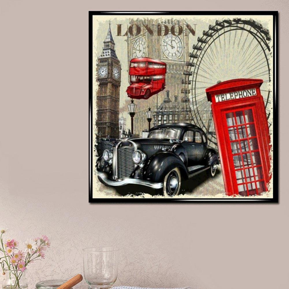 Diamond Painting - Full Round - London Moment