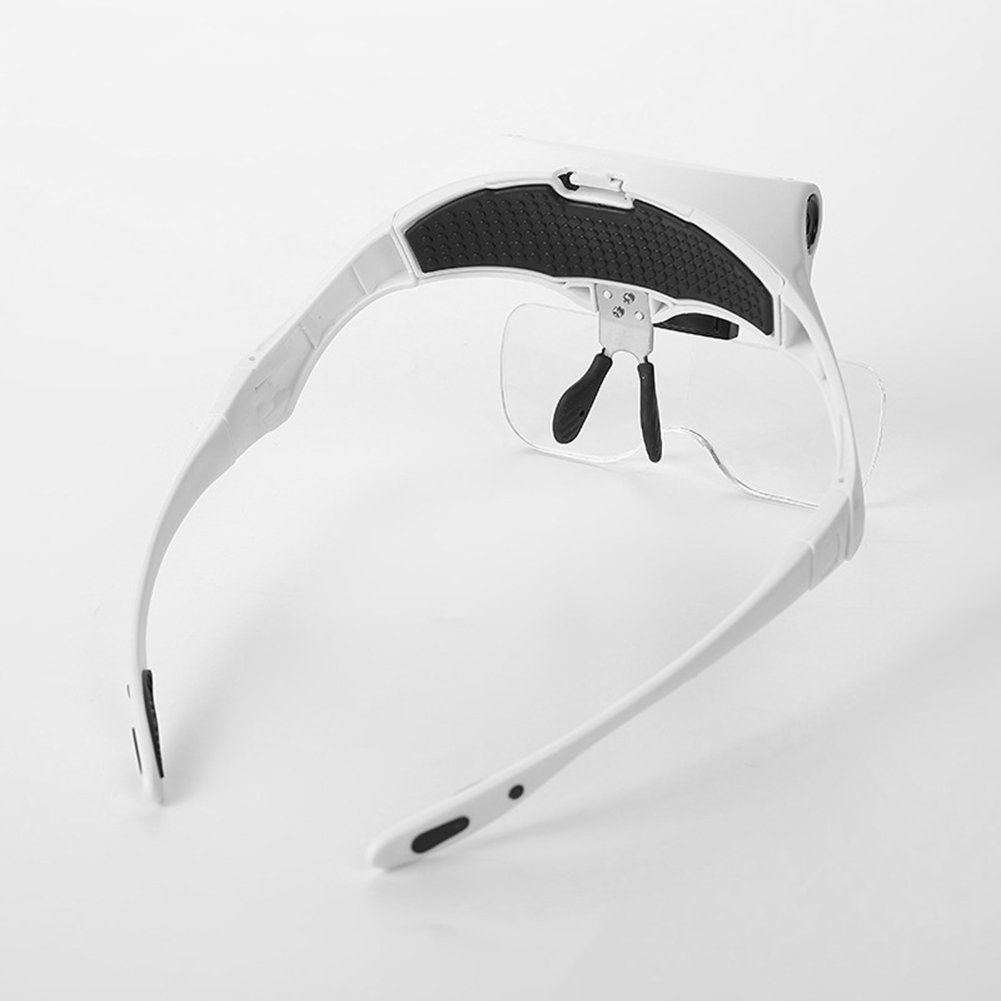 5 Interchangeable Lens Magnifier Loupe with LED Lights