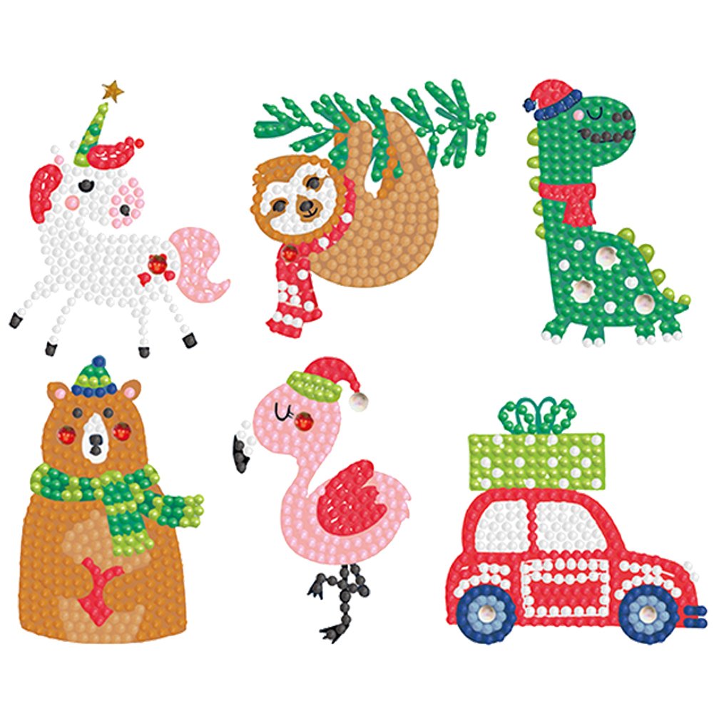 Diamond Painting Stickers Kits 5D DIY Cartoon Handmade Mosaic