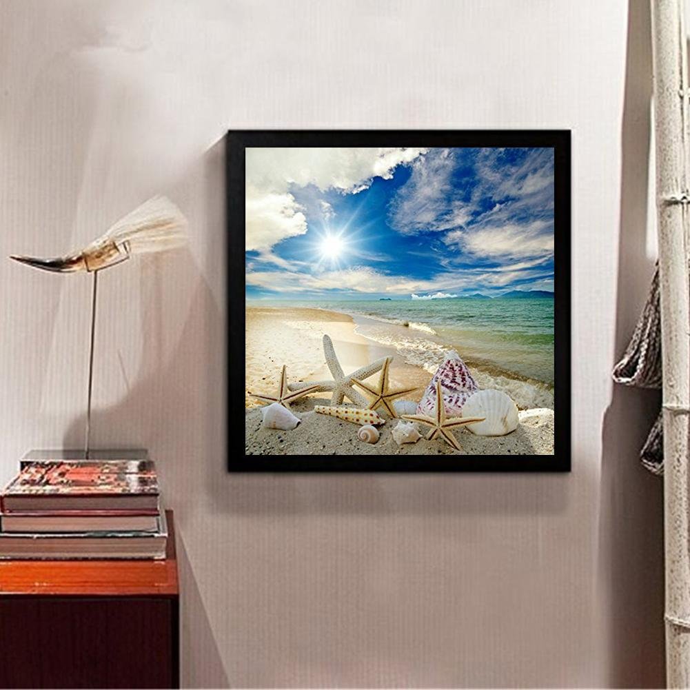 Diamond Painting - Full Round - Beach Sea Star