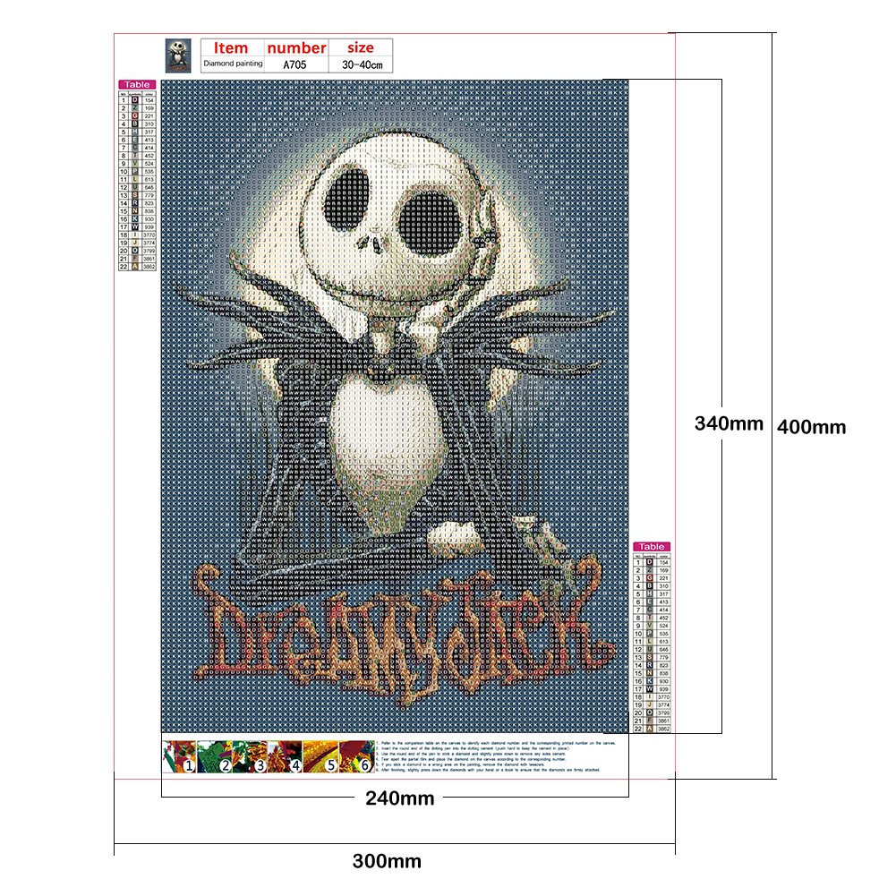 5D DIY Diamond Painting Kit - Full Round - Jack B