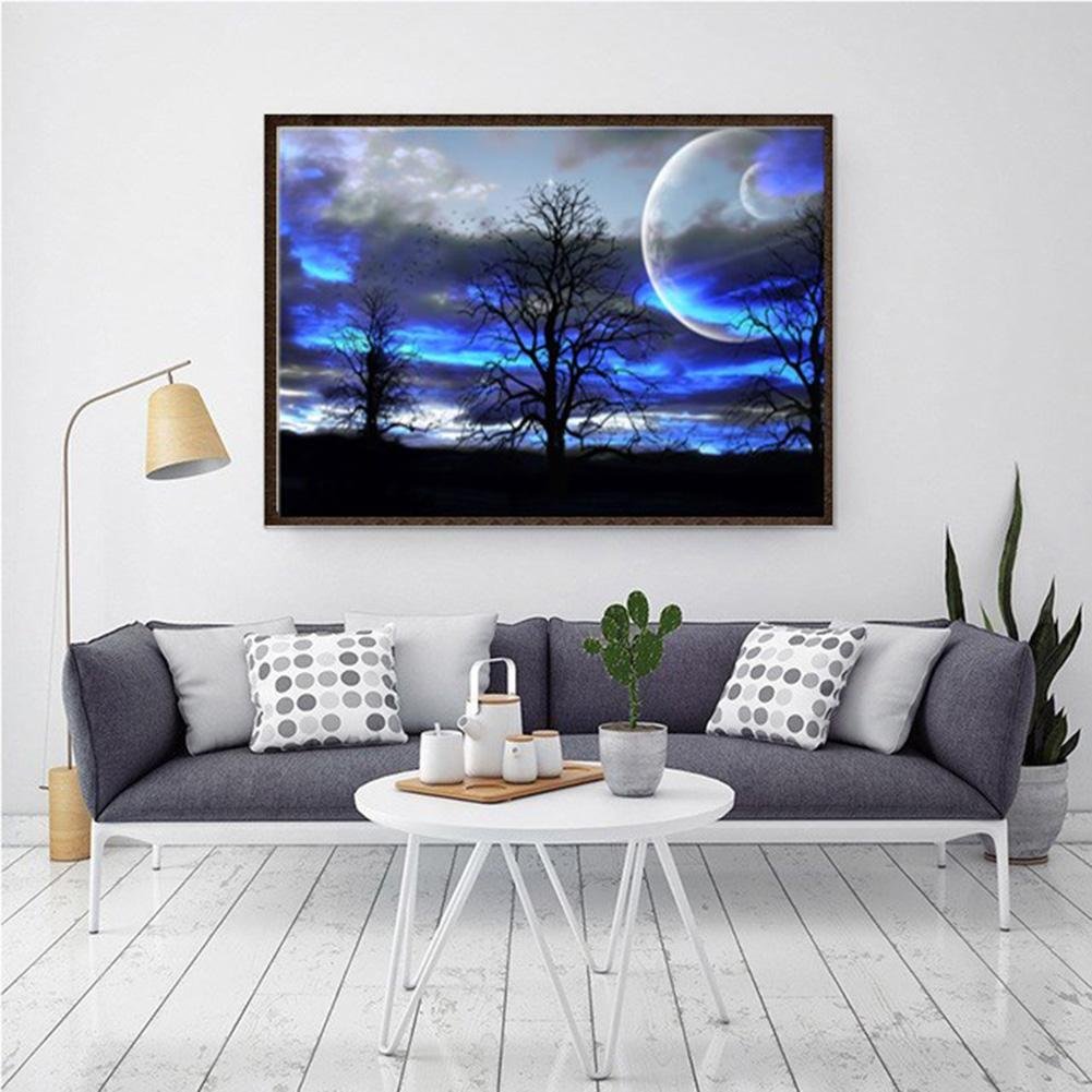 Pintura Diamante - Totalmente Redondo / Quadrado - Céu Azul
