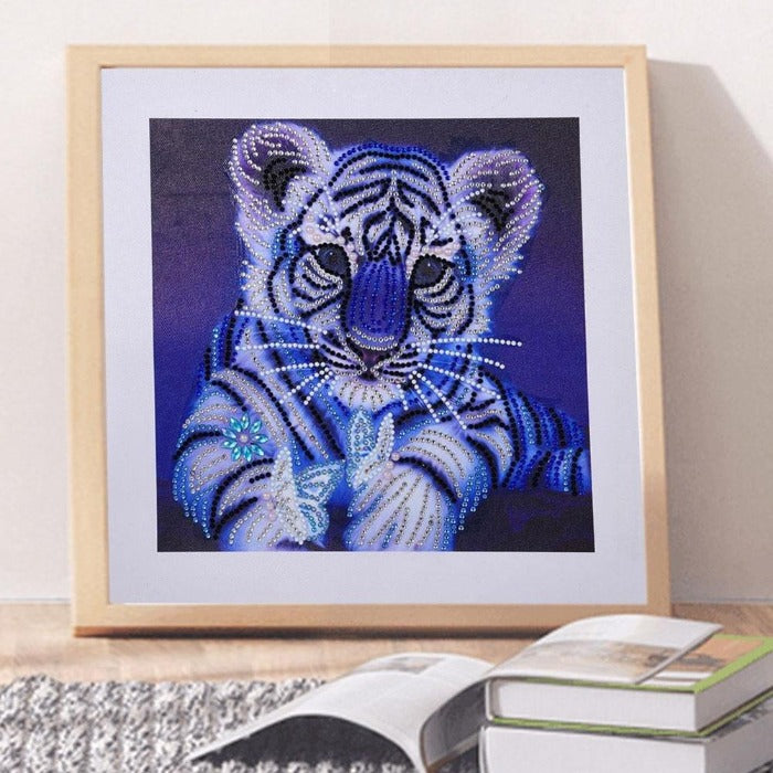 5D DIY Special Shaped Diamond Painting Home Decor Crystal Rhinestone Lion