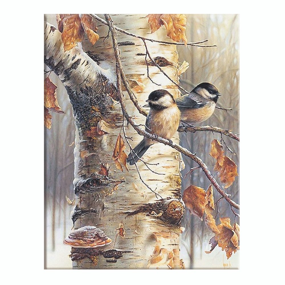 14ct Counted Cross Stitch Bird On Tree(46*56cm)