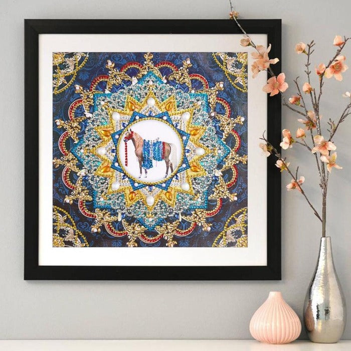 Best sellers Diamond Painting - Crystal Rhinestone - Mandala Horse