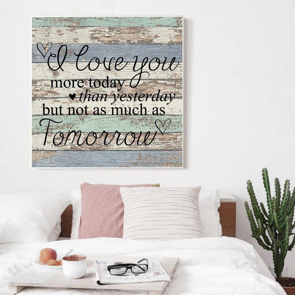 Diamond Painting - Full Round - I Love You