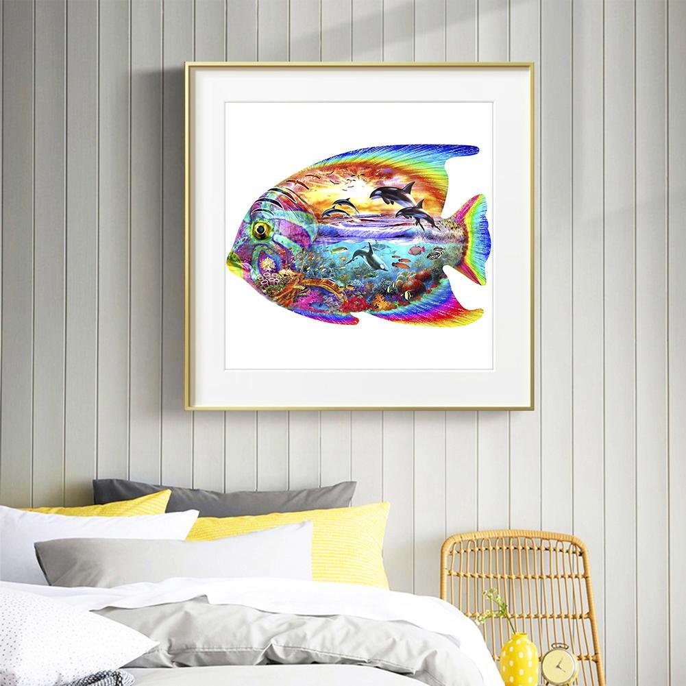Diamond Painting - Full Round - Fish A