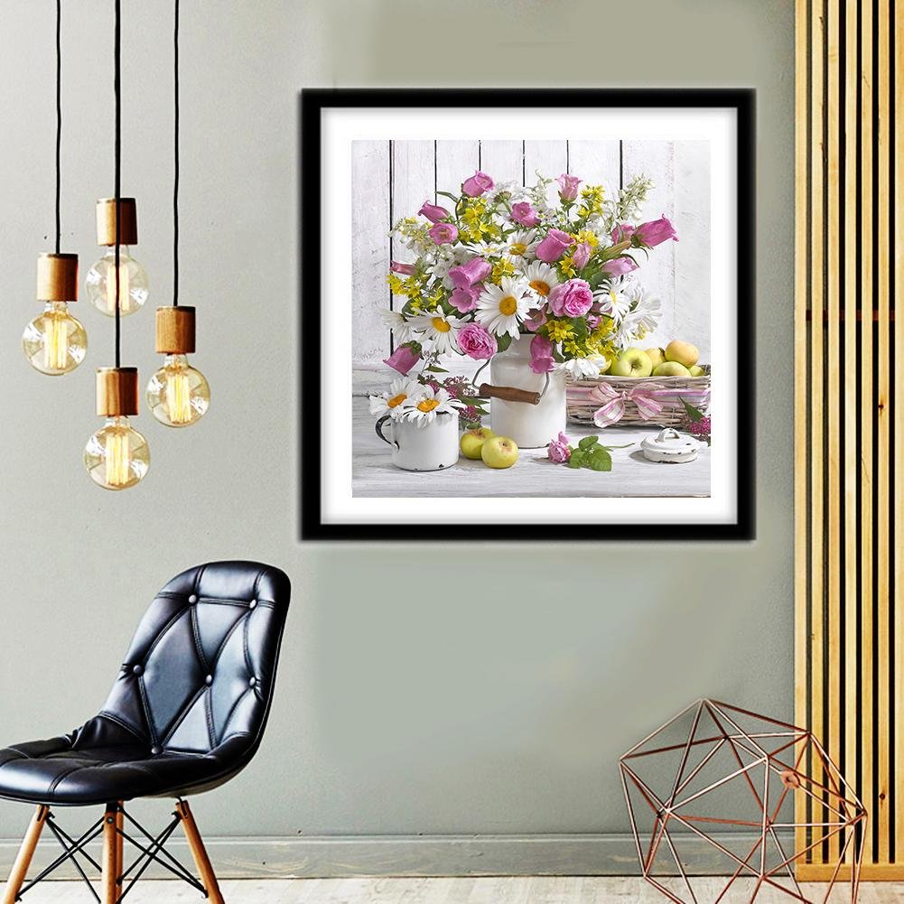 Diamond Painting - Full Round - Flower 2