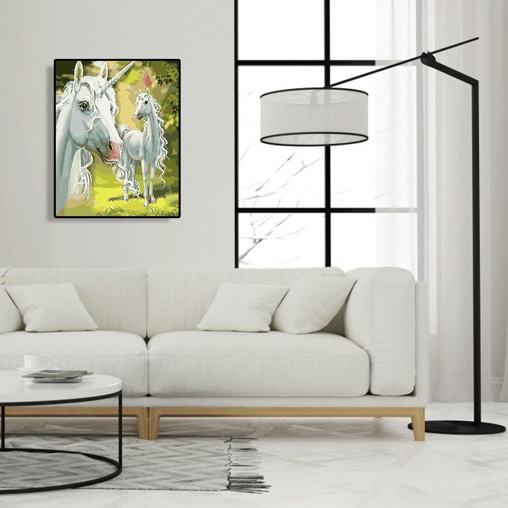Paint By Number - Oil Painting - Wildebeest (40*50cm)