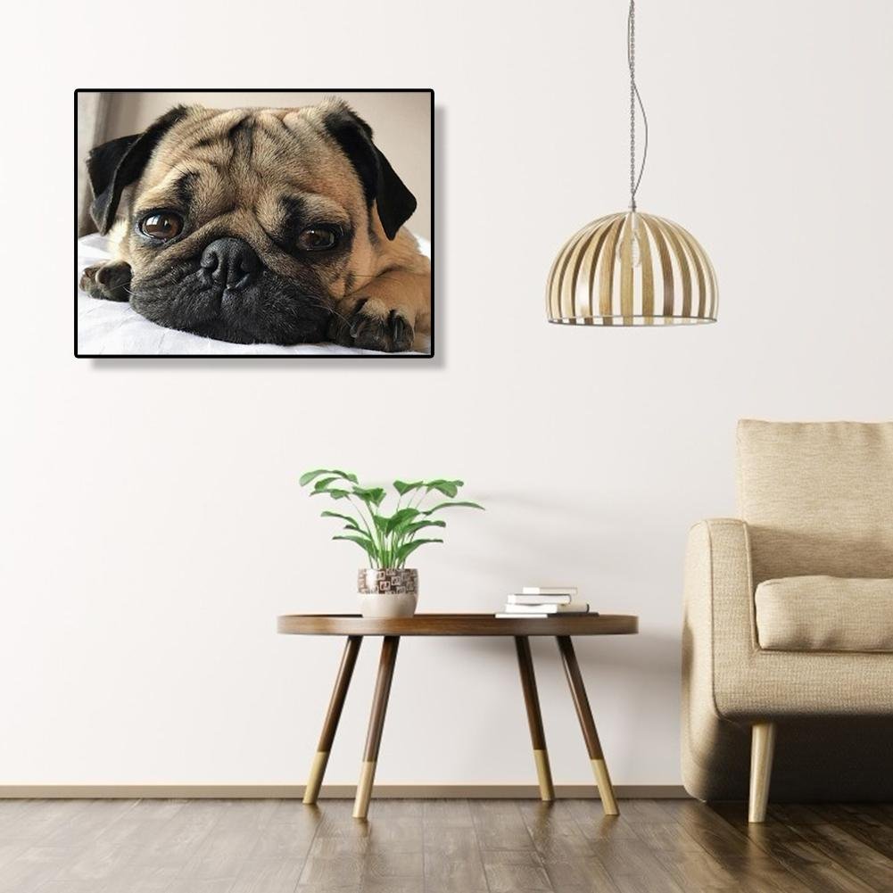 Diamond Painting - Full Round - Dog 20