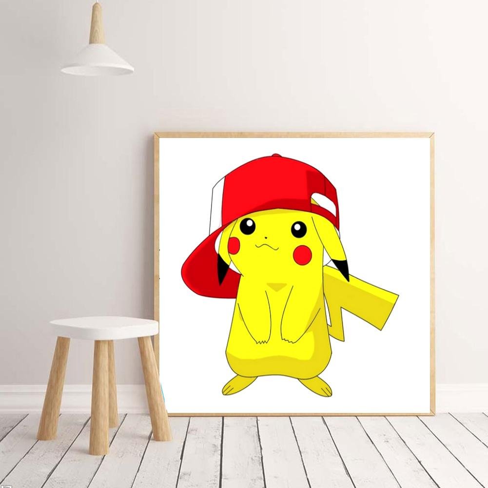 Diamond Painting - Full Round - Cute Pikachu