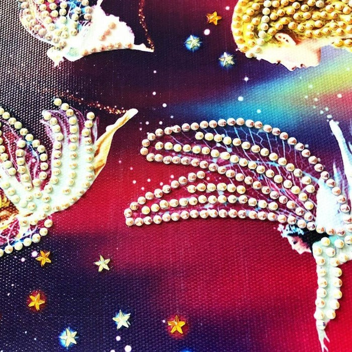 5D DIY Special shaped Fairy Angel Crystal Rhinestone Diamond Painting