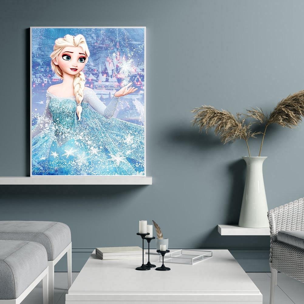 Frozen Elsa Full Drill Beads Art Craft