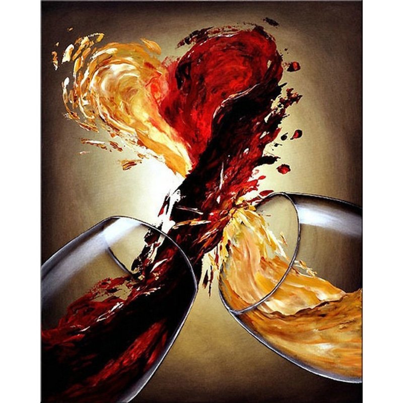 Diamond Paintings Art Full Drill Wine