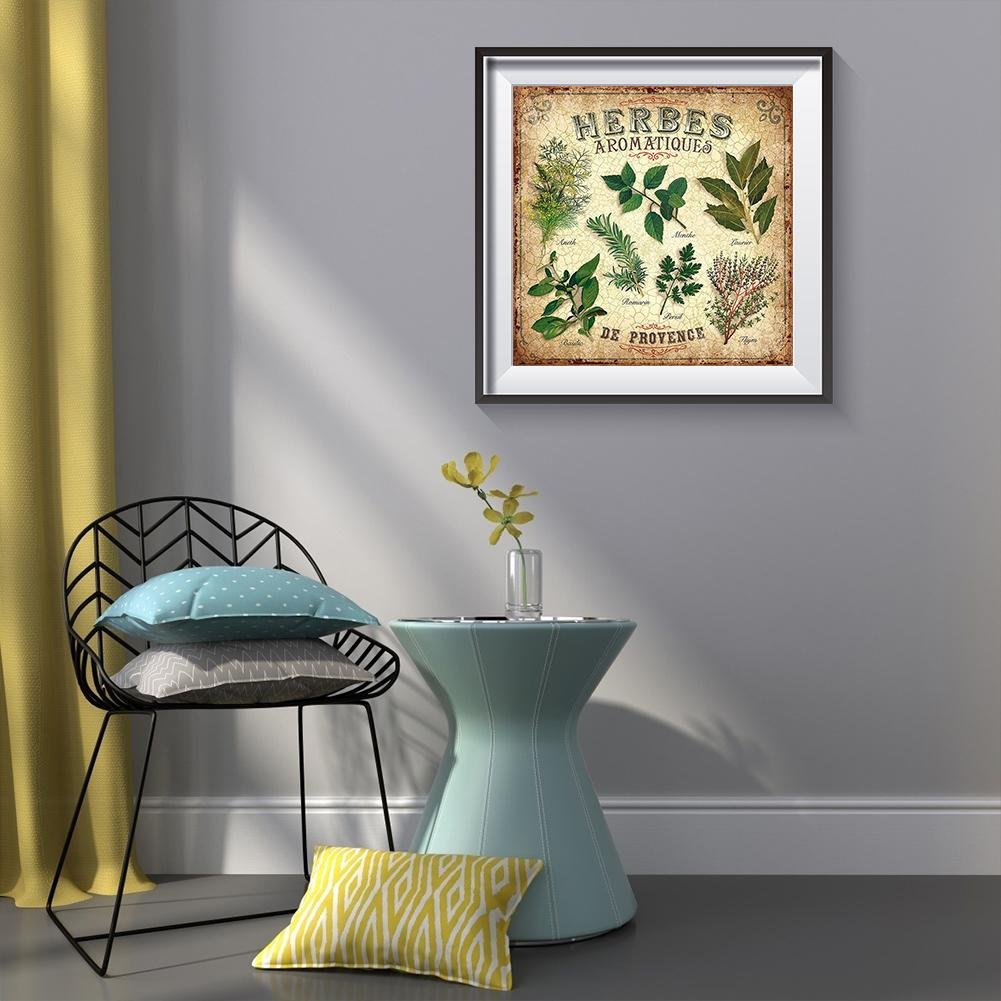 Diamond Painting - Full Round - Herbes