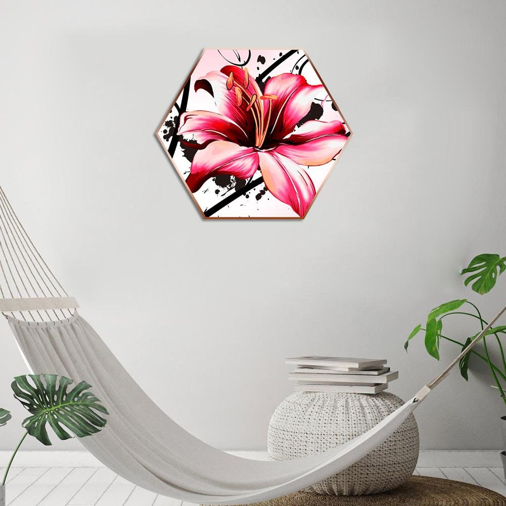 Diamond Painting - Hexagon Full Round - Flower
