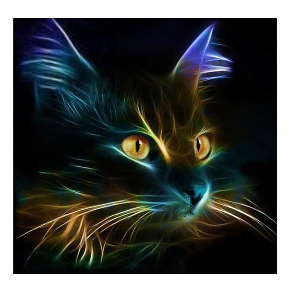 Abstract Cat Diamond Painting Kit