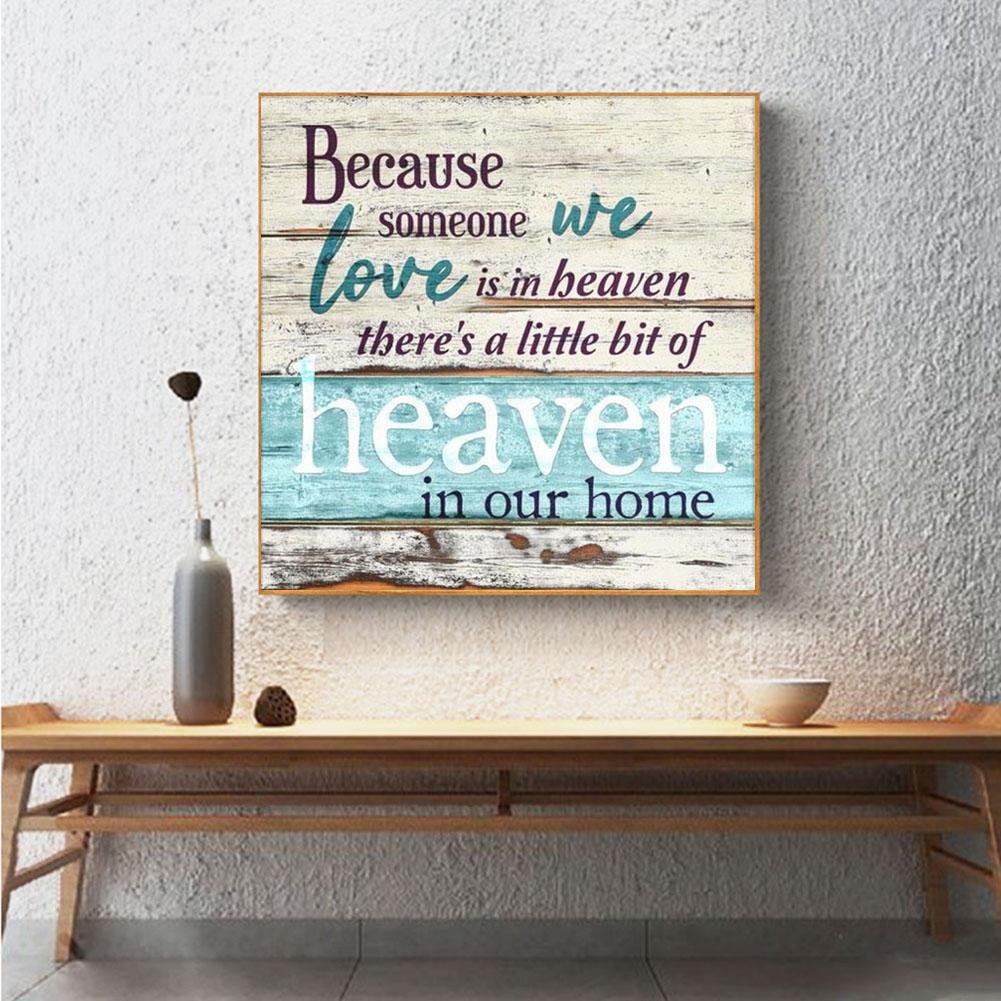 Diamond Painting - Full Round - Inspirational Saying