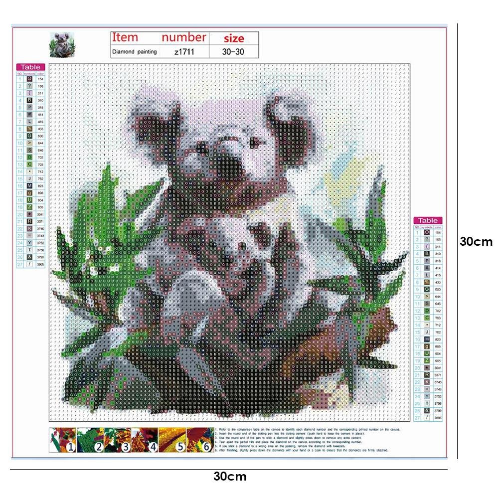 Diamond Painting - Full Round - Koala
