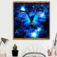 Diamond Painting - Full Round - Blue Butterfly
