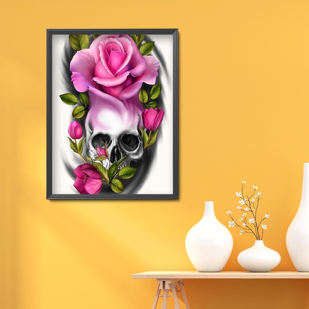 Diamond Painting - Full Round - Skull Head