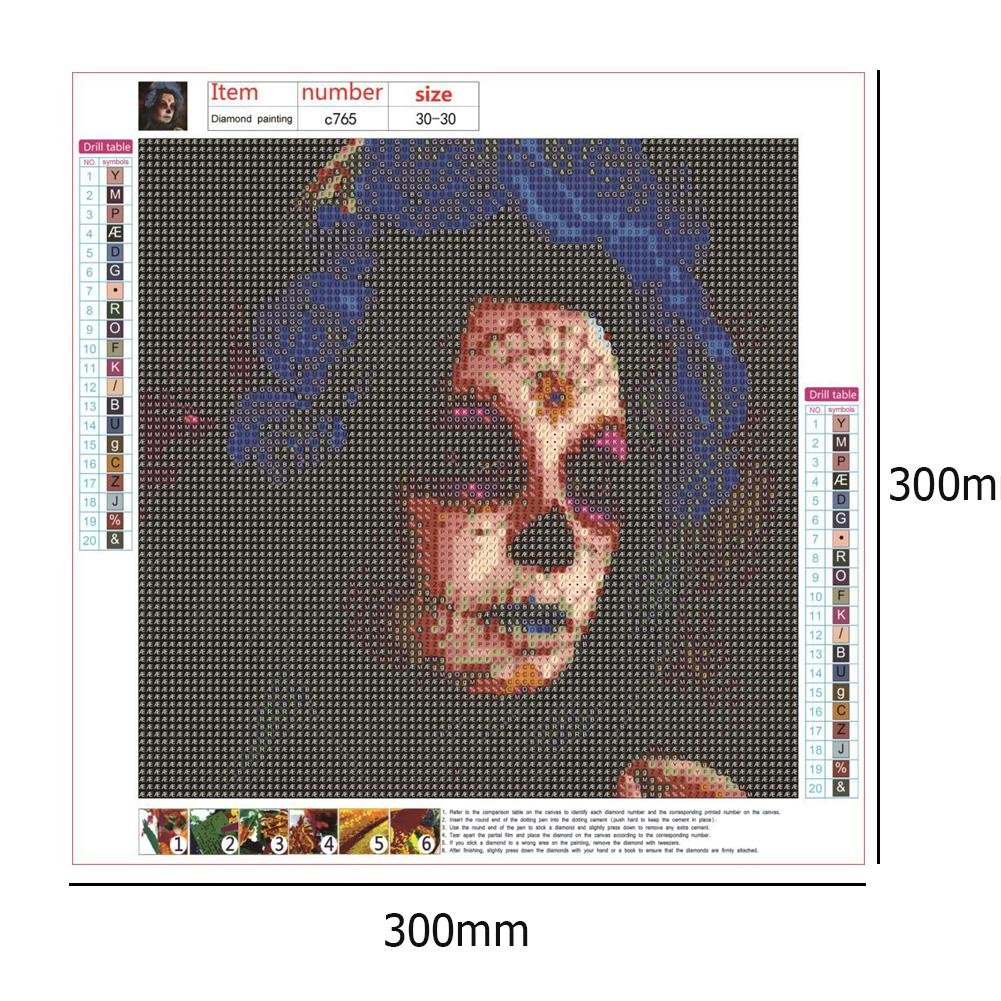 Diamond Painting - Full Round - Gothic Beauty B