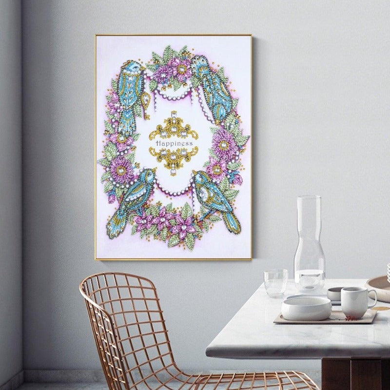 DIY 5D Crystal Rhinestone Diamond Painting Kit Bird