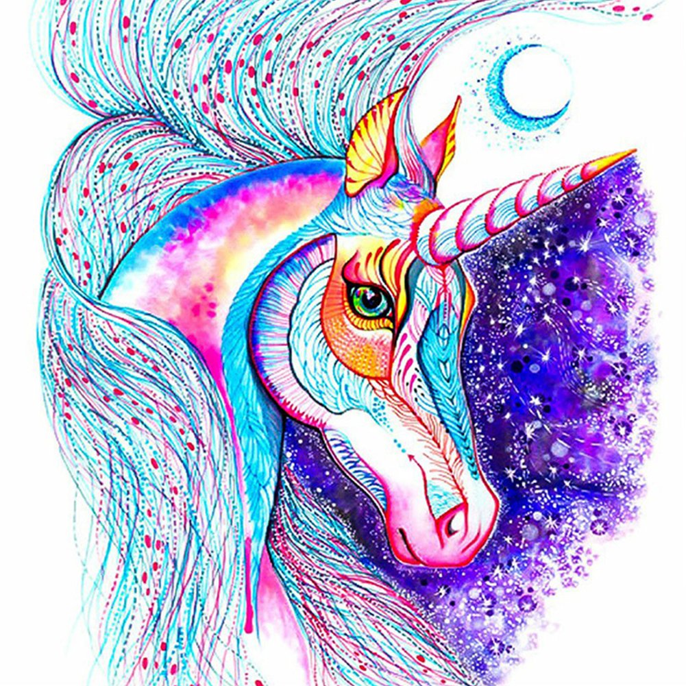 Diamond Painting - Full Round - Unicorn