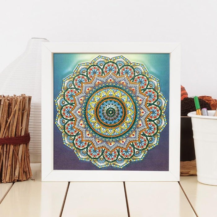 Diamond Painting Art for Adults Colorful Rhinestone Dots Beads Kits Mandala