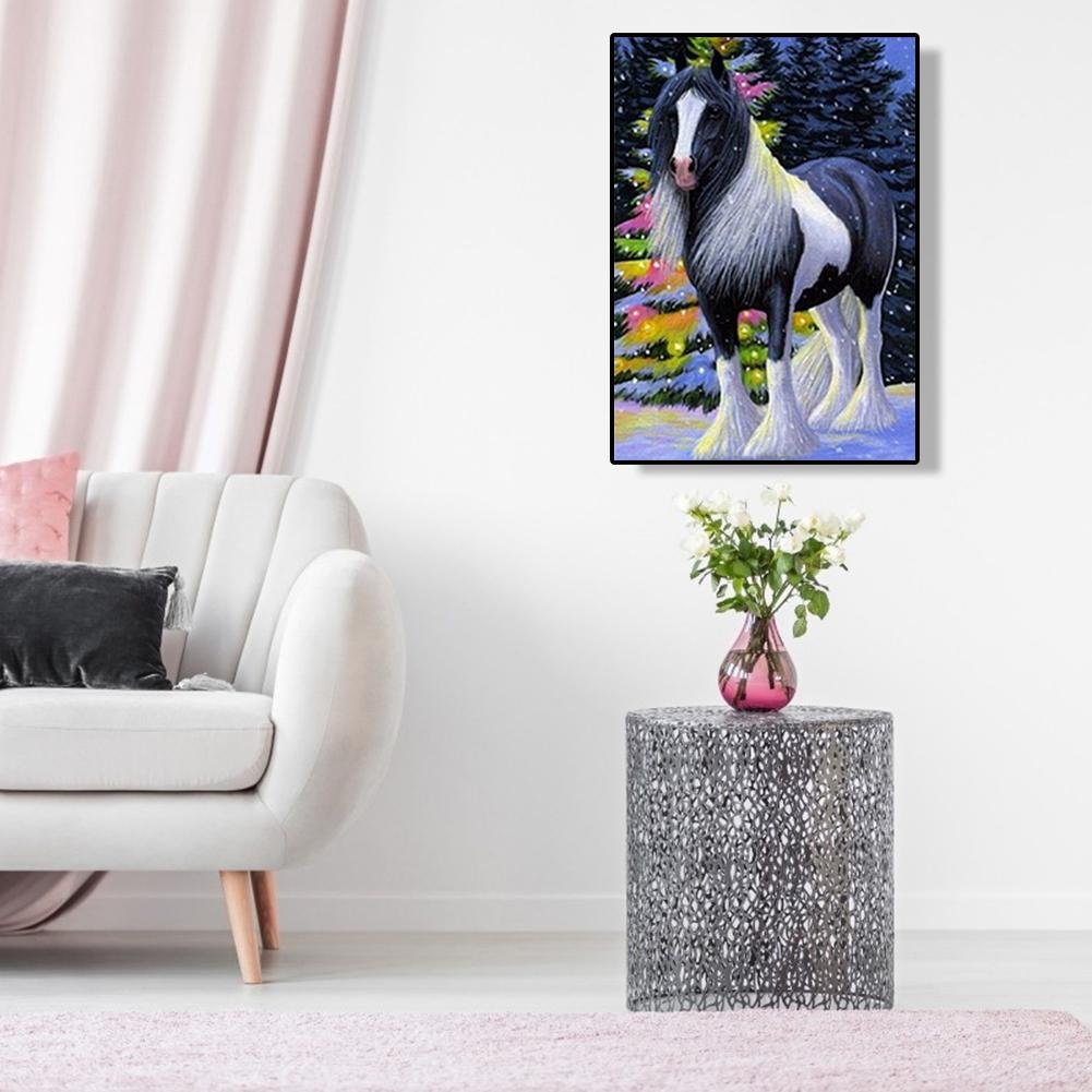 Diamond Painting - Full Round - Horse J