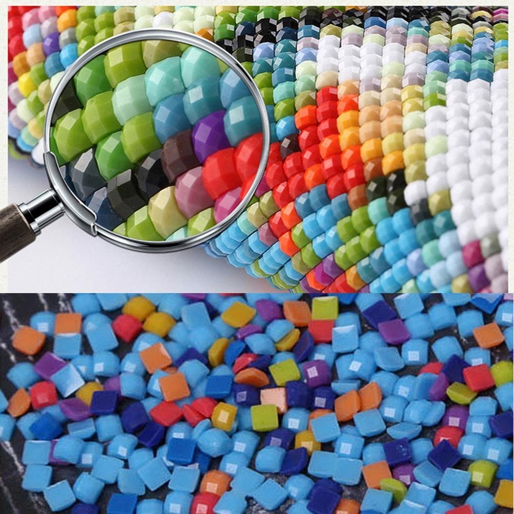 Pintura Diamante - Quadrado Completo - Flores