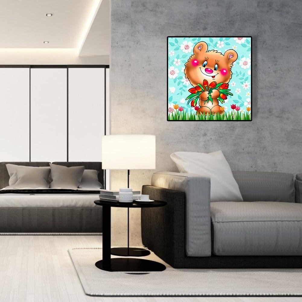 Diamond Painting - Full Round - Cartoon Animal