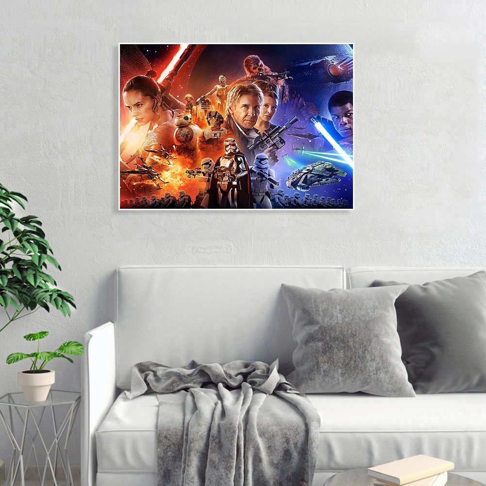 Diamond Painting - Full Round - Star War