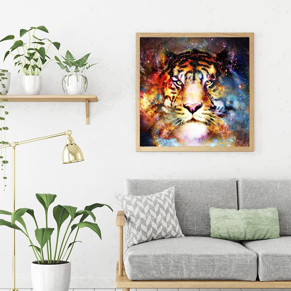 Diamond Painting - Full Round - Novelty Tiger A