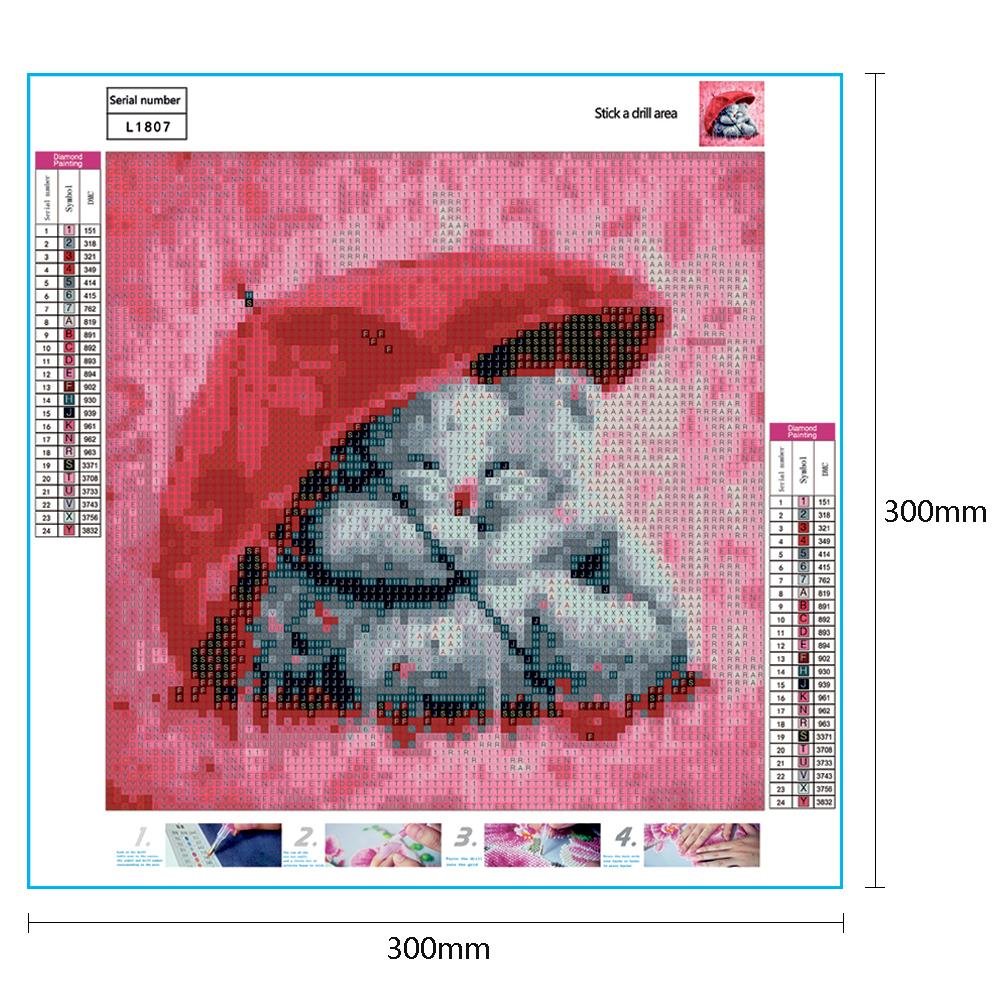 Diamond Painting - Full Round - Cartoon Bear A