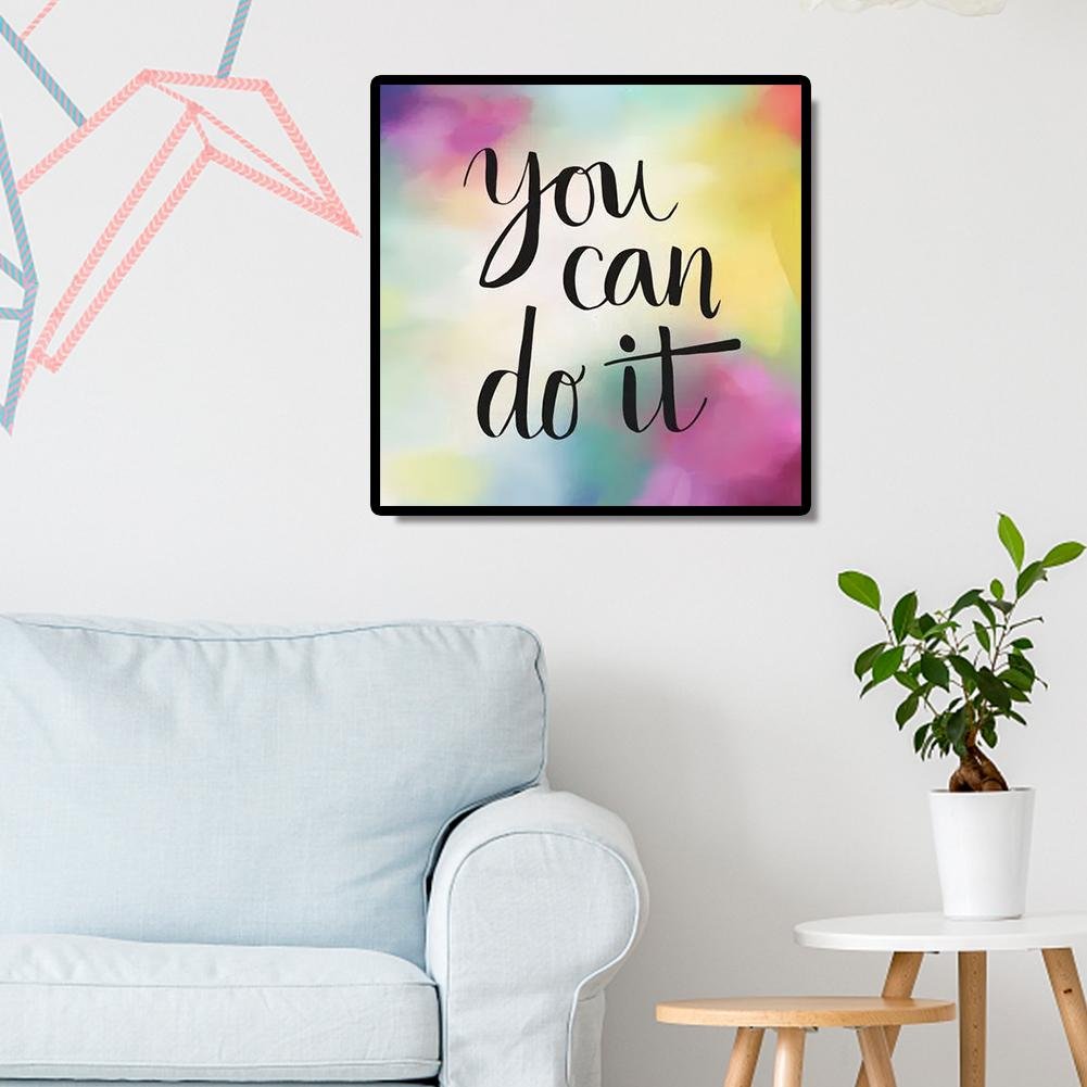 Diamond Painting - Full Round - You Can Do It